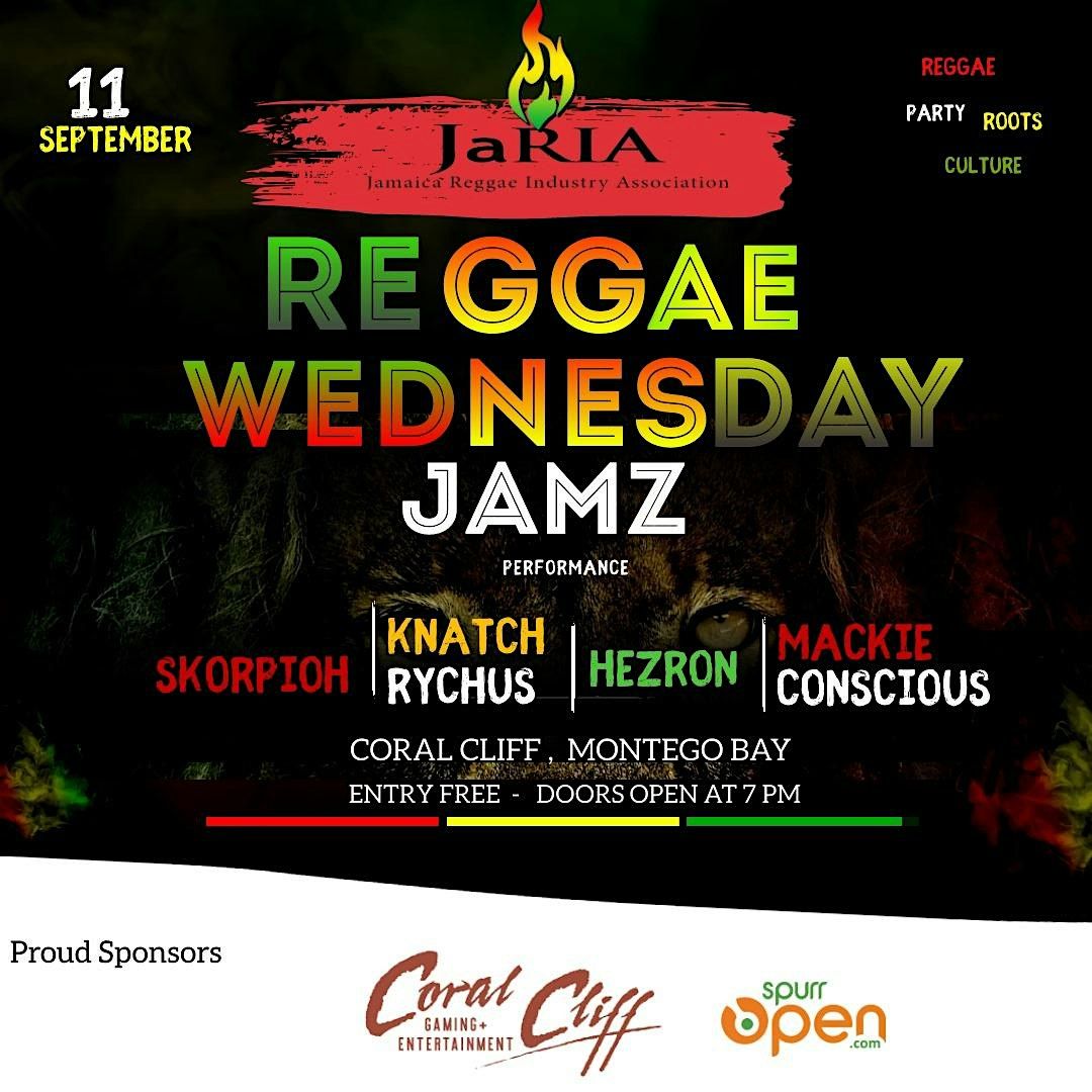 Reggae Wednesdayz Jams: Free Live Reggae Show in Montego Bay