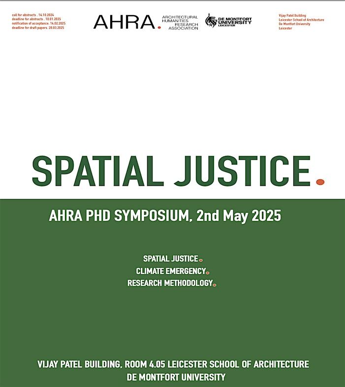 AHRA PhD Symposium May 2025