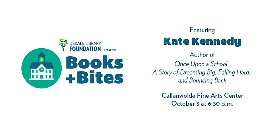 Books+Bites Featuring Kate Kennedy