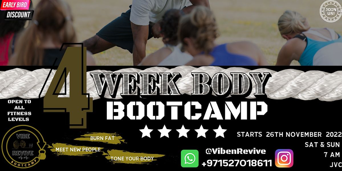 4 Week Body Bootcamp