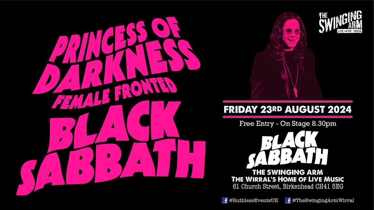 Princess of Darkness (Female Fronted Black Sabbath)