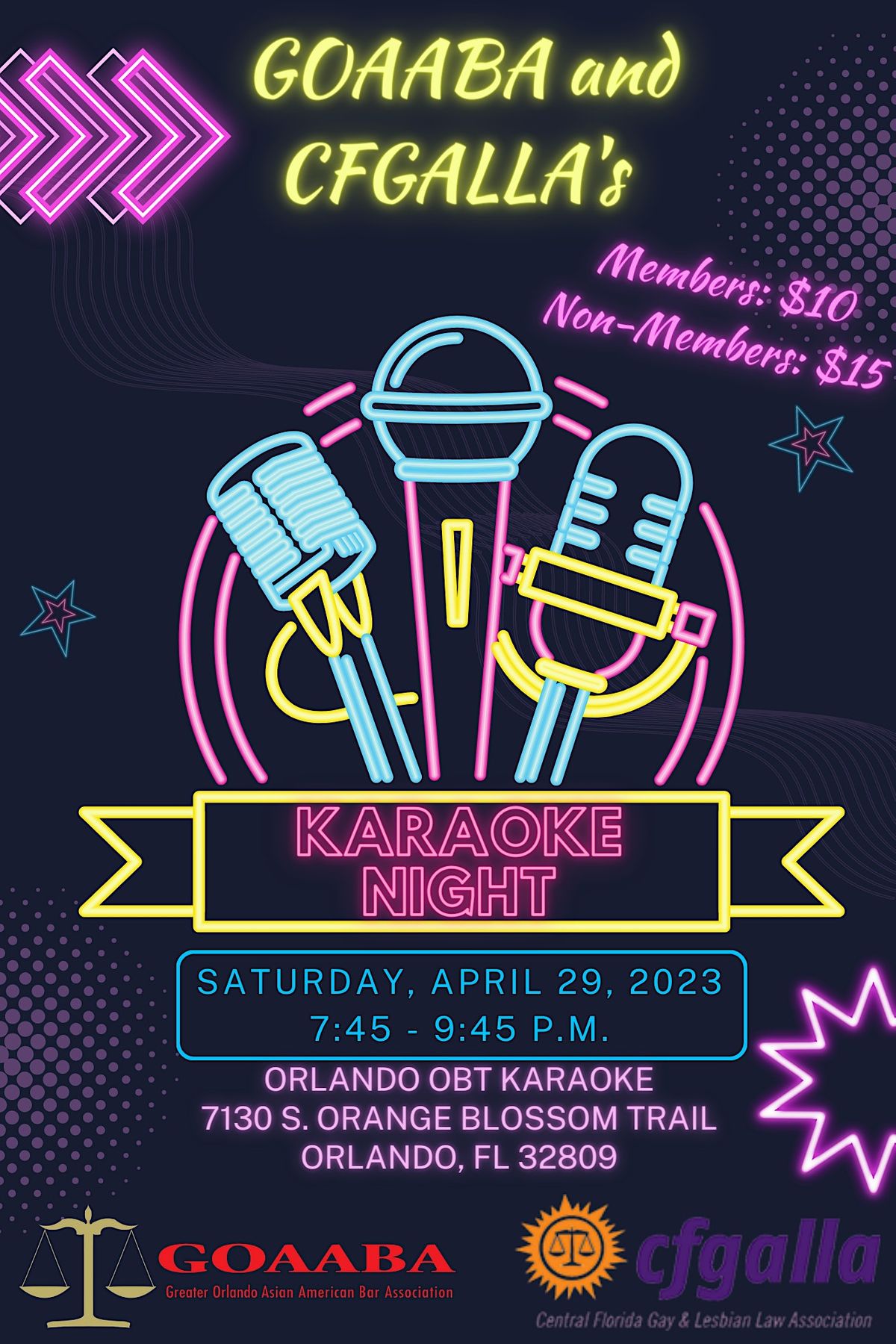 GOAABA & CFGALLA's Karaoke Night