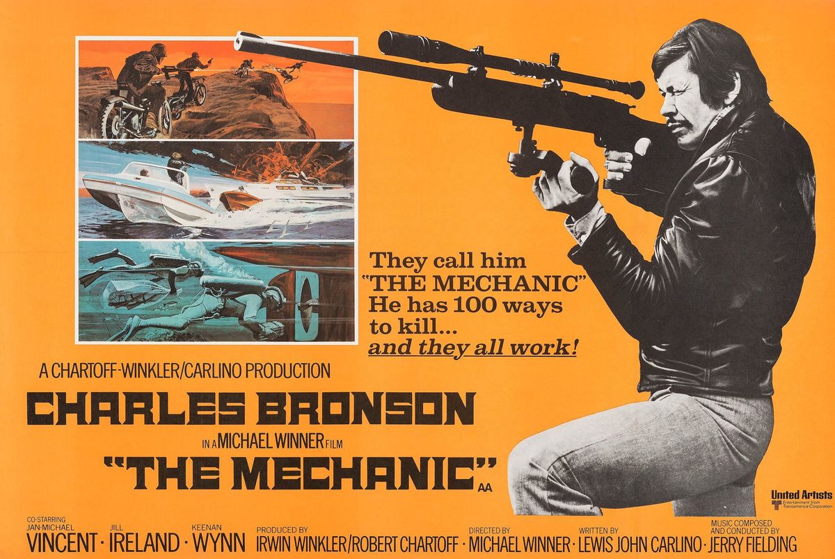 The Mechanic with Charles Bronson - 35mm Always on Film!