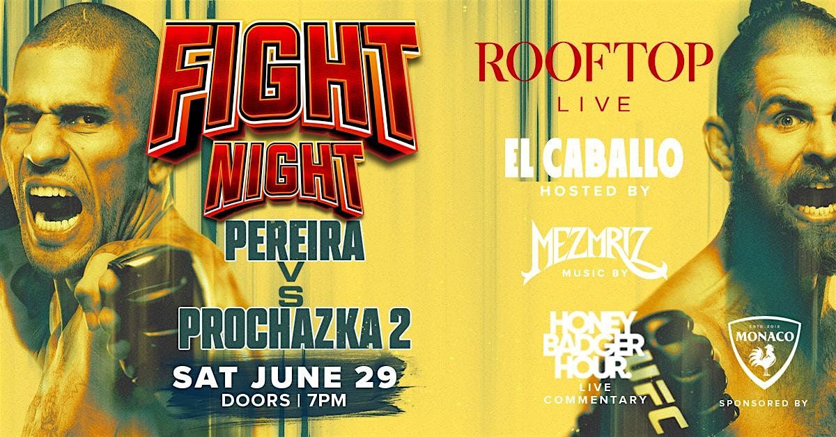 Fight Night Watch Party at Hard Rock Rooftop Live