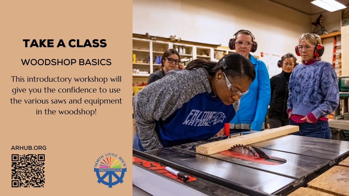 Class: Woodshop Basics - Build Your Confidence Working With Different Types of Saws [NLR]