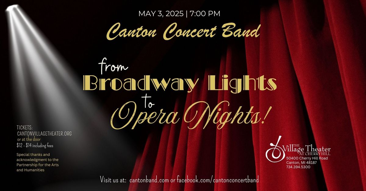 From Broadway Lights To Opera Nights!