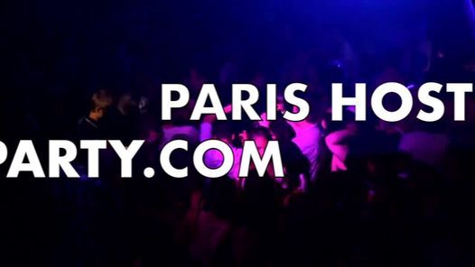 Paris hostel party with english travellers in Paris