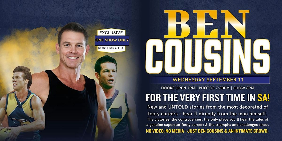 Ben Cousins LIVE at The Highway SA!