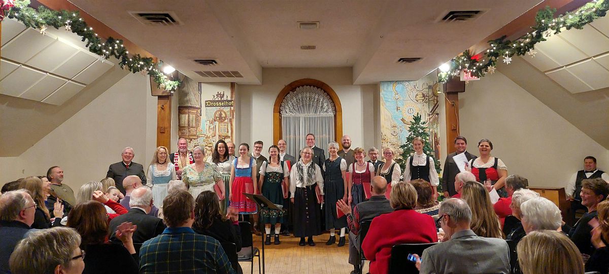 Sing German carols with the Minnes\u00e4nger