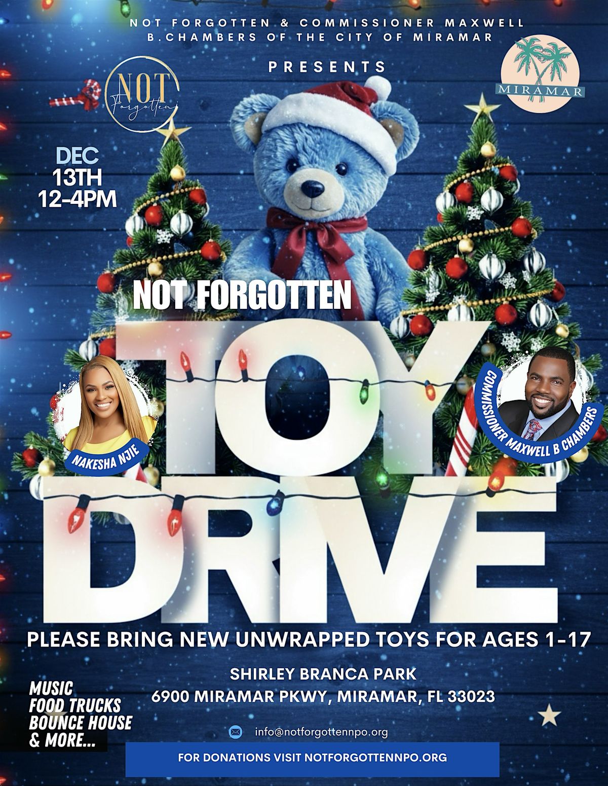 Not Forgotten Toy Drive