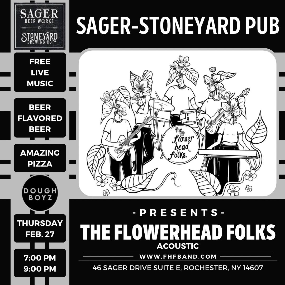 The Flowerhead Folks Acoustic at Sager-Stoneyard Pub