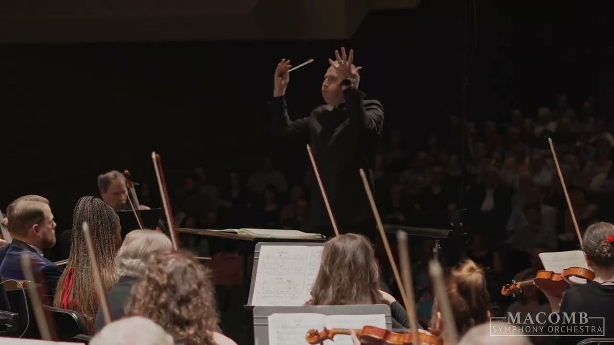 Macomb Symphony Orchestra - My Superhero Romance with Andrew Neer