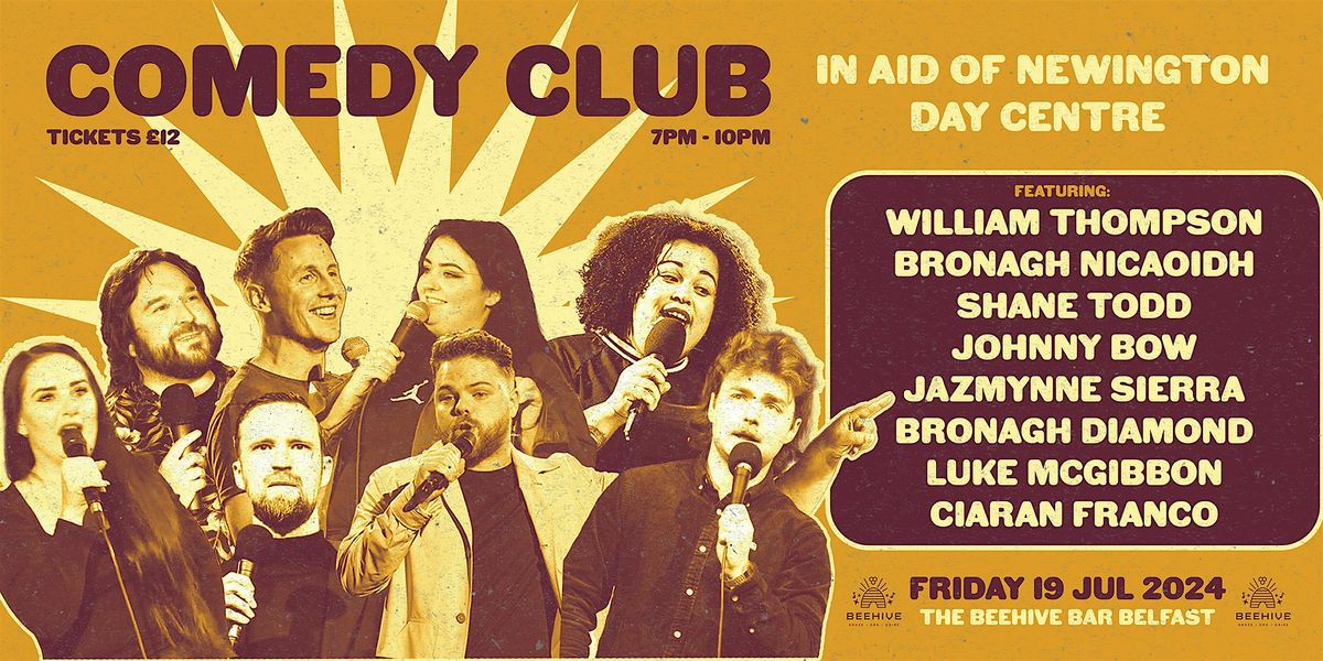 Comedy Club: In Aid of Newington Day Centre