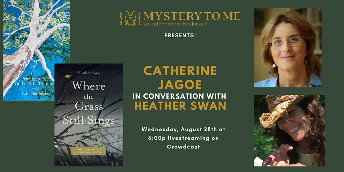 LIve @ MTM: Catherine Jagoe in Conversation with Heather Swan