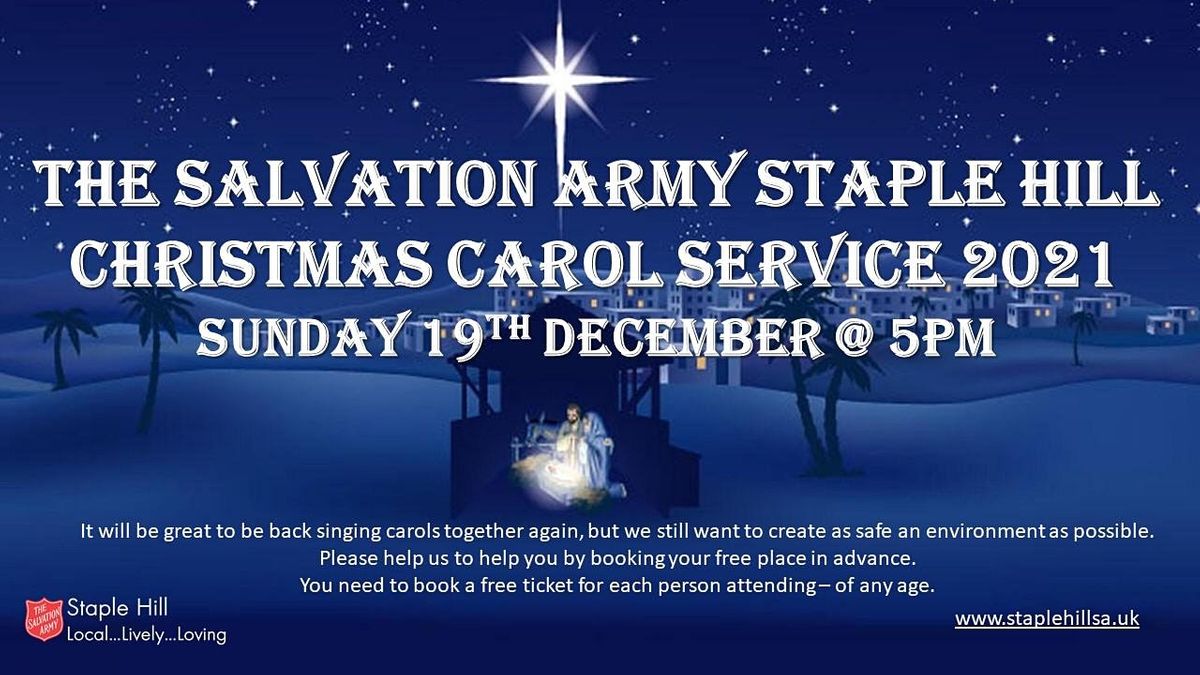 Christmas Carol Service 2021
