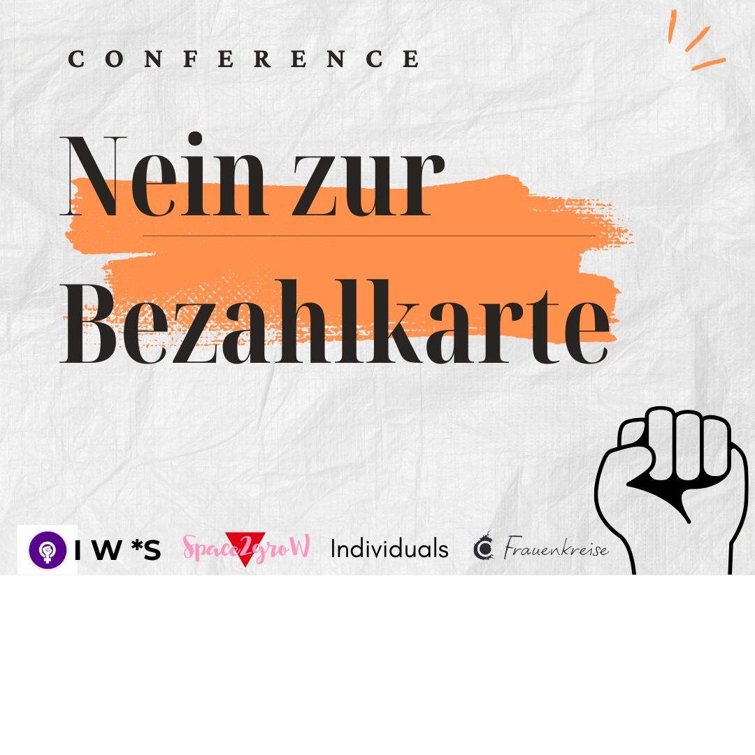 Conference ,,Nein zur Bezahlkarte"