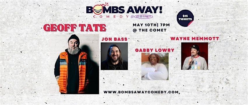 Geoff Tate | Comedy @ The Comet
