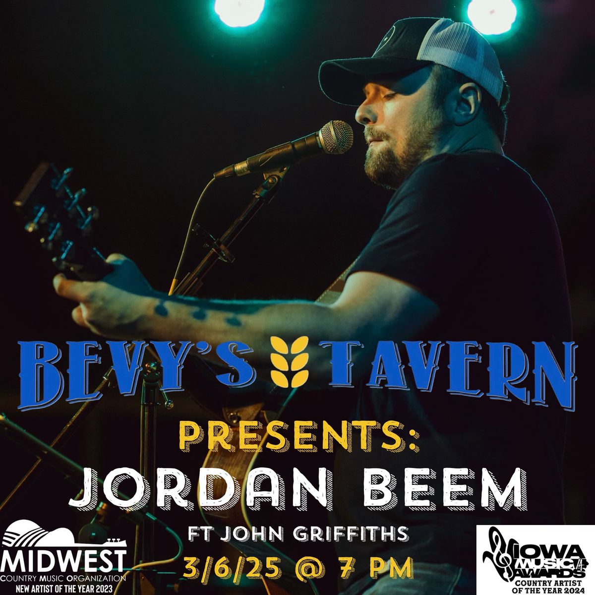 Jordan Beem live at Bevy\u2019s!