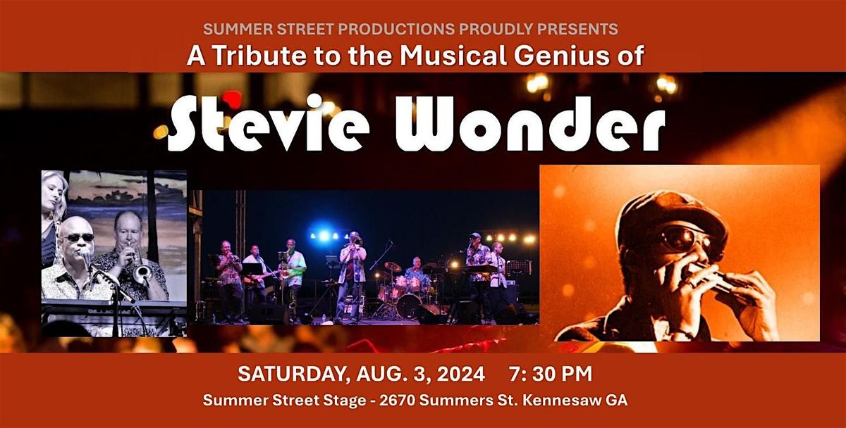 LIVE MUSIC - Stevie Wonder Tribute