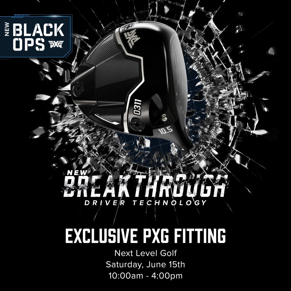 PXG Club Fitting at Next Level Golf