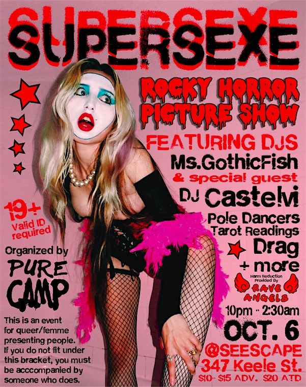 Pure Camp Presents: SUPERSEXE - Rocky Horror Picture Show