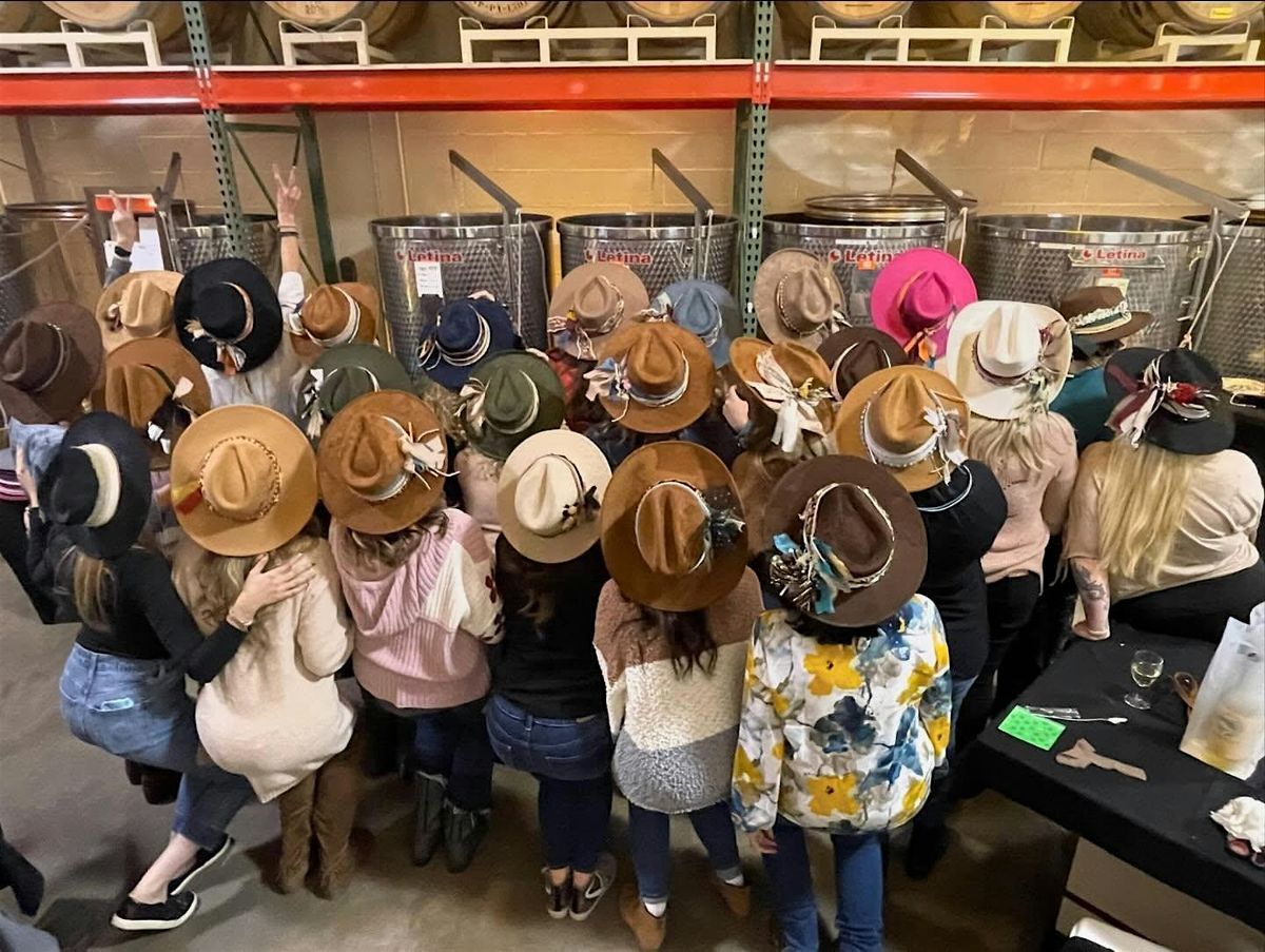 CRBC and Feather and Felt Present: Brims and Brews Traditional Hat Workshop