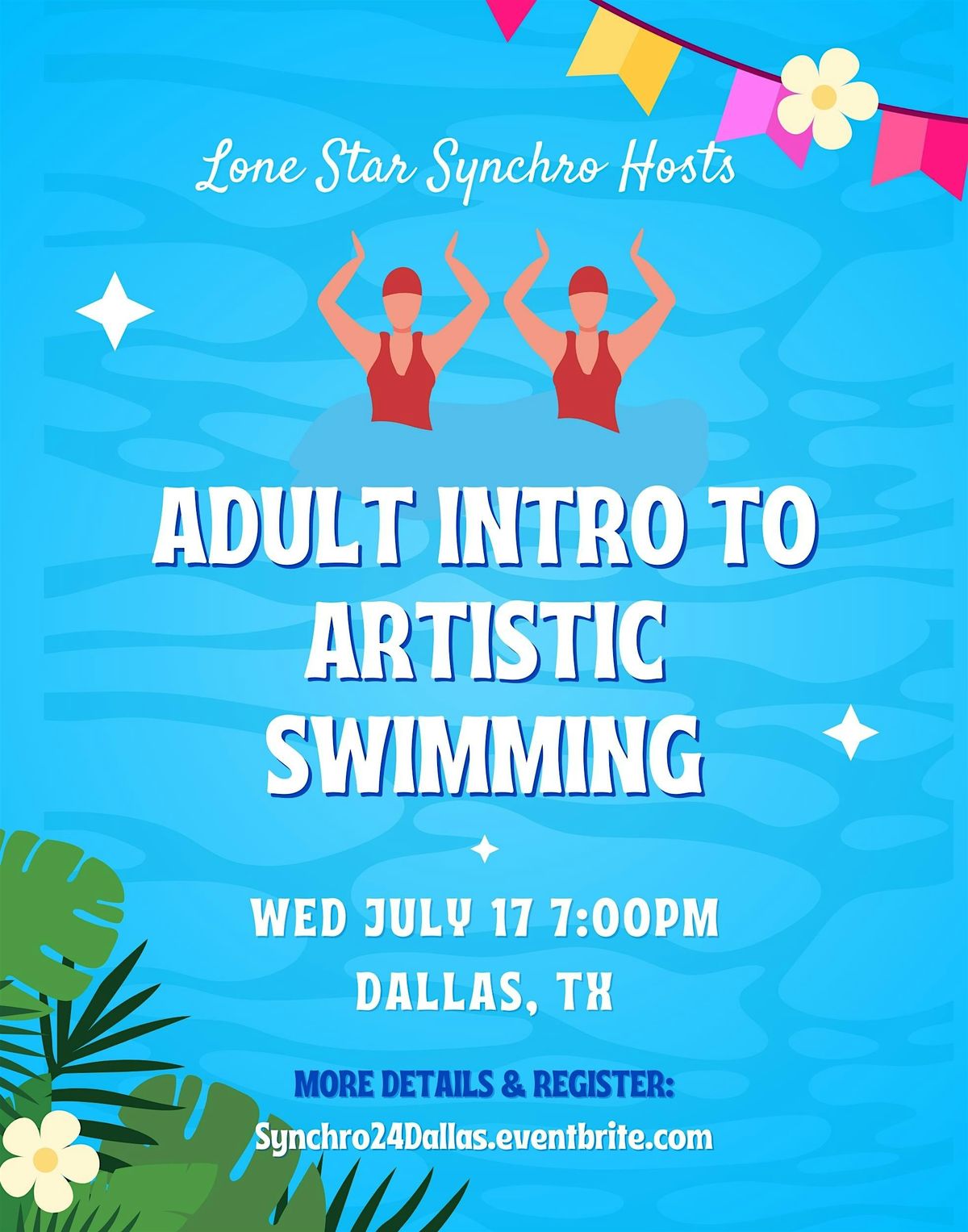 Intro to Artistic Swimming - July 17 Dallas