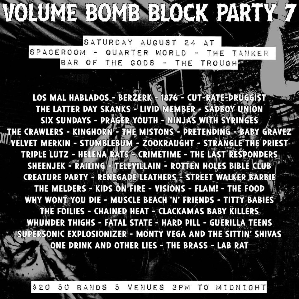Volume Bomb Block Party 7