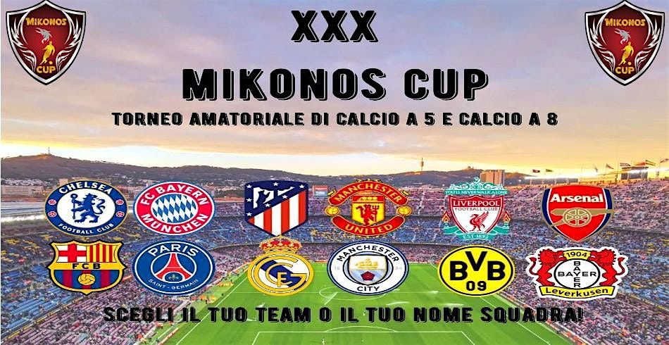 XXX MikonosCup calcio a 5&8 amatoriale