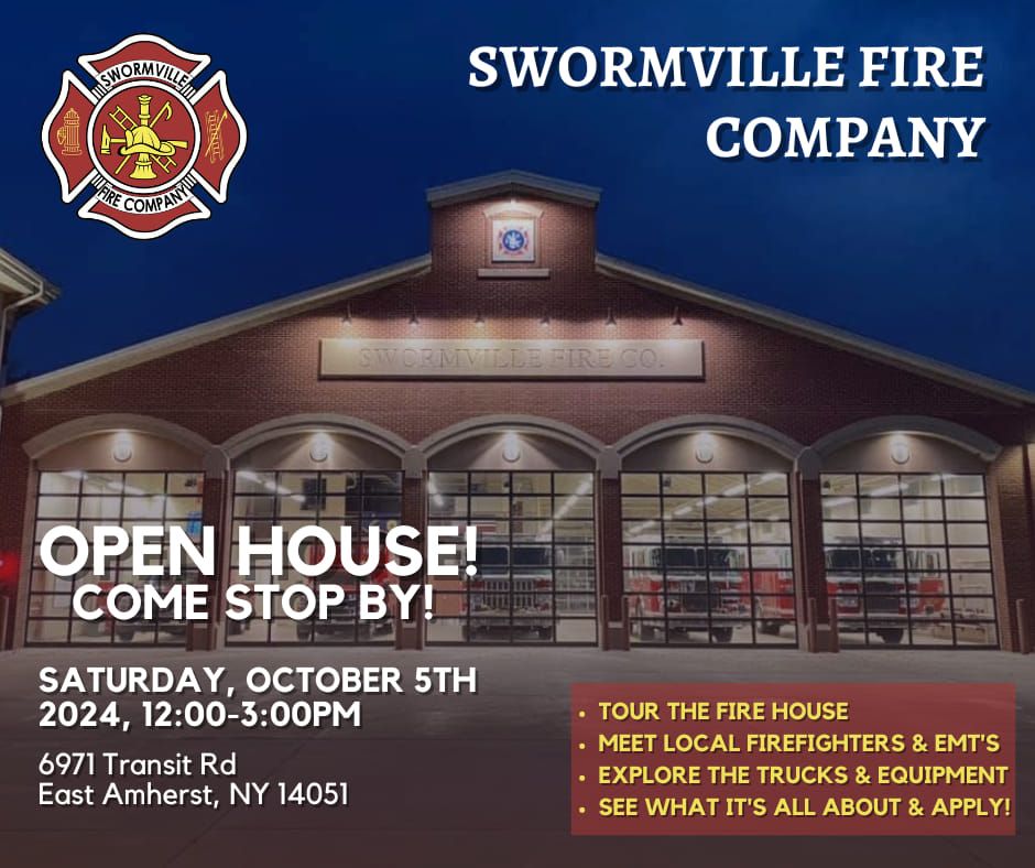 Swormville Fire Company Open House 10\/5\/24