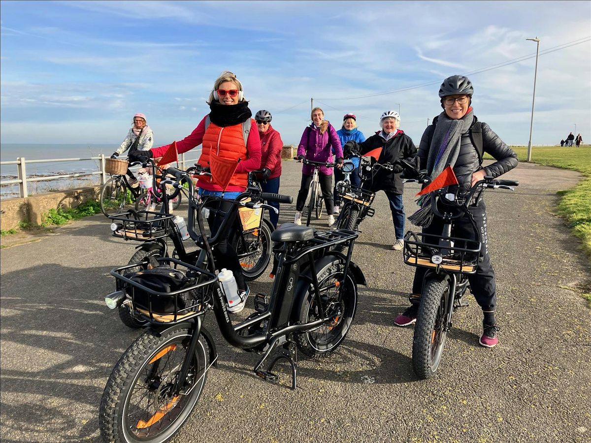 Free Cycling UK 2 hour E-Bike Tour with Jilly from Ride Margate