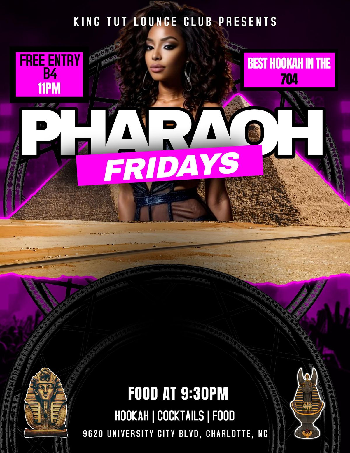 Pharaoh Fridays (Hookah and Cocktails)