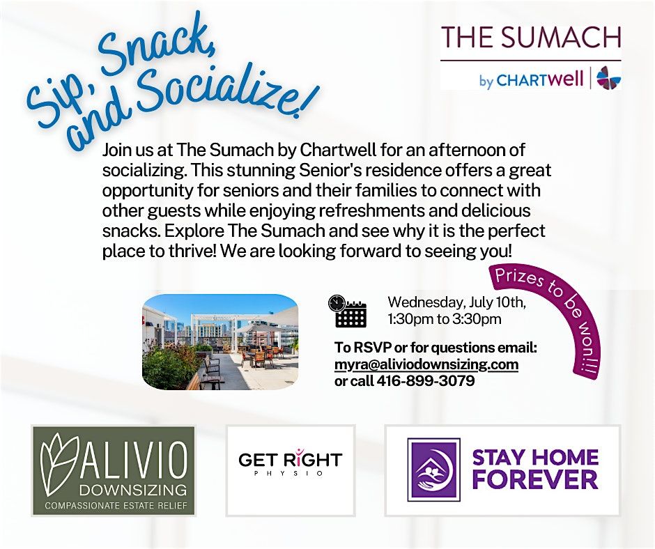 Sip, Snack, and Socialize!