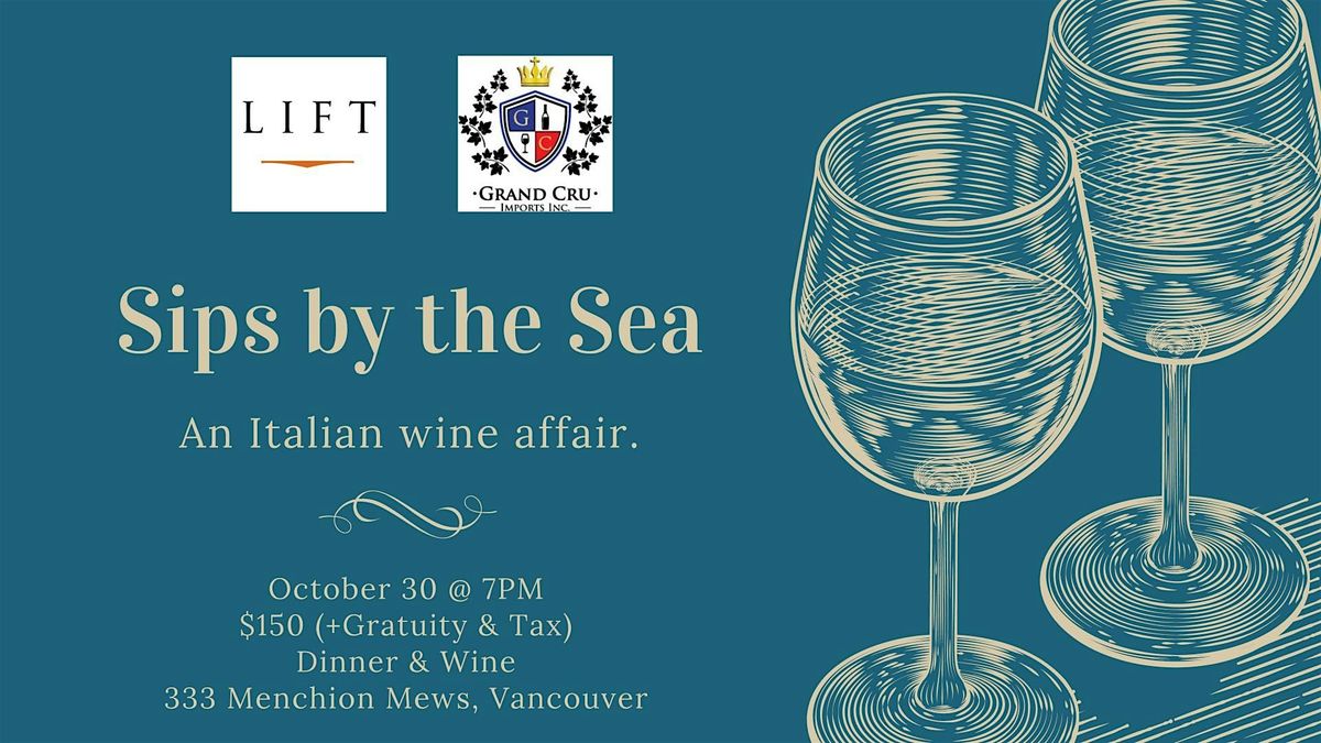 Sips by the Sea | An Italian wine affair