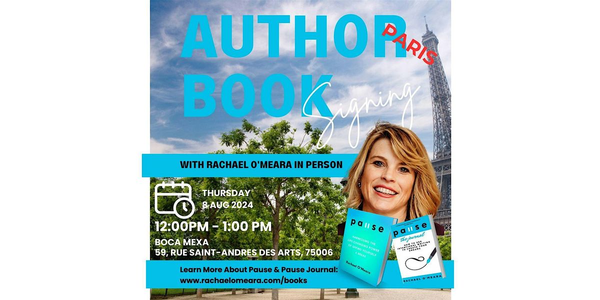 Pause Book Talk & Signing - Paris (in English)