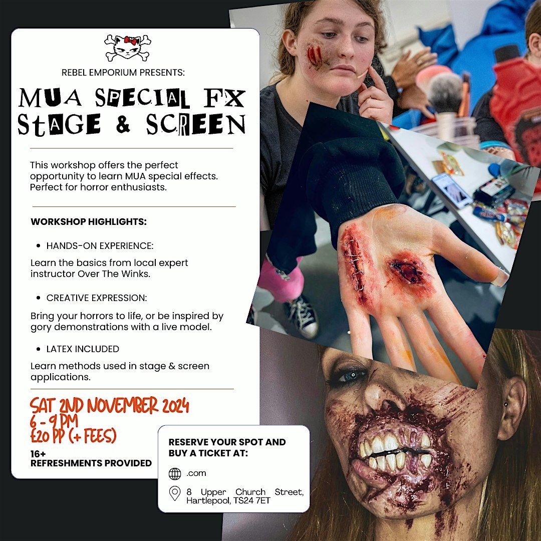 MUA Special FX Stage & Screen