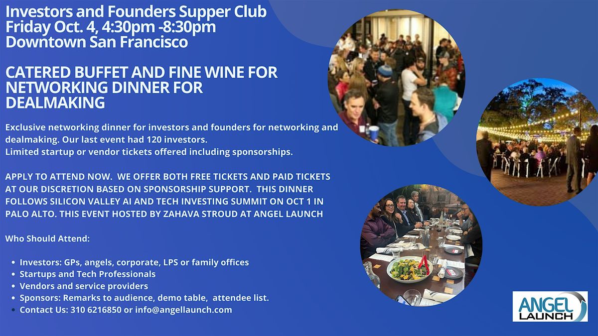 Investors and Founders Supper Club