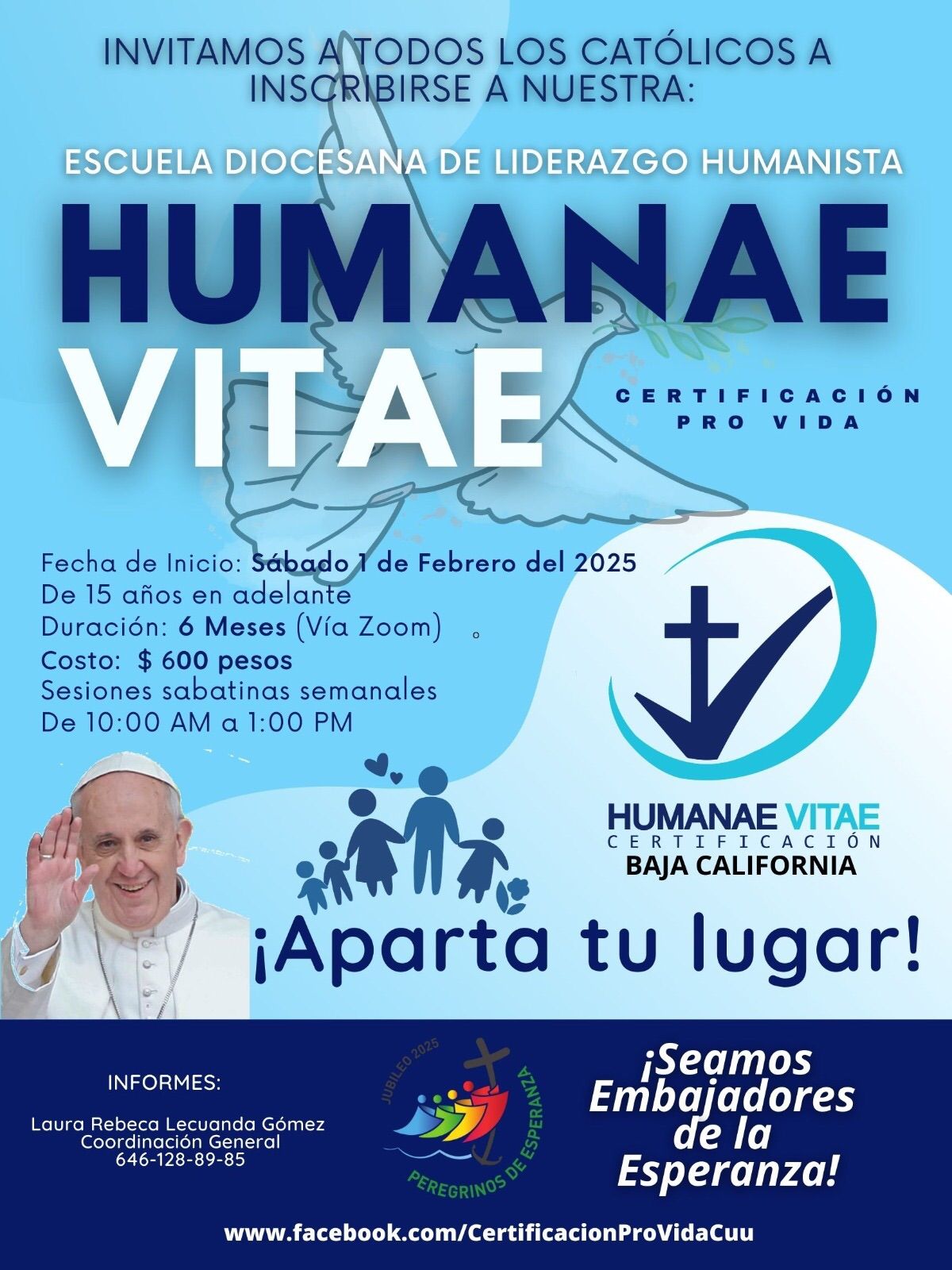 Certificaci\u00f3n Humanae vitae 