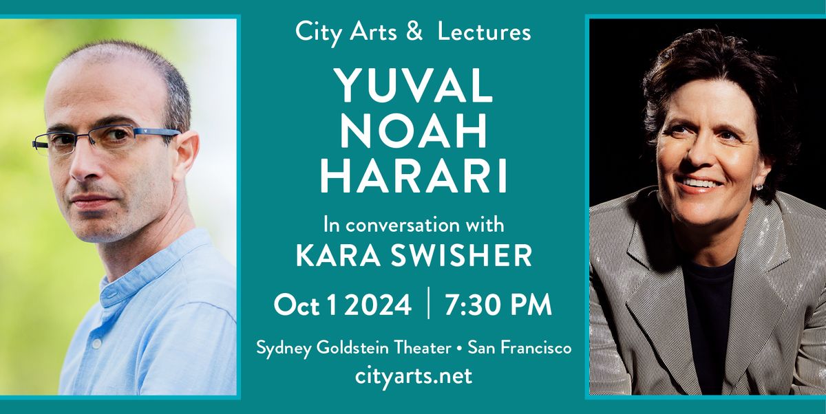 Yuval Harari with Kara Swisher