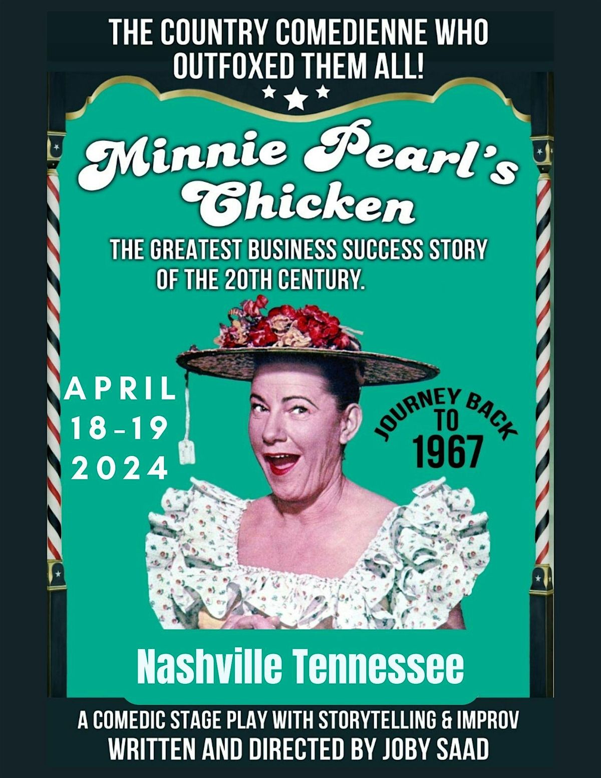 Minnie Pearl's Chicken, Table Read-Stage Play -  Nashville  Dinner Theater