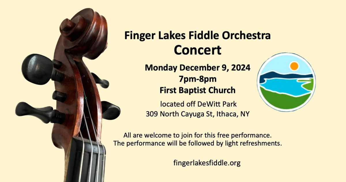 Finger Lakes Fiddle Orchestra Concert