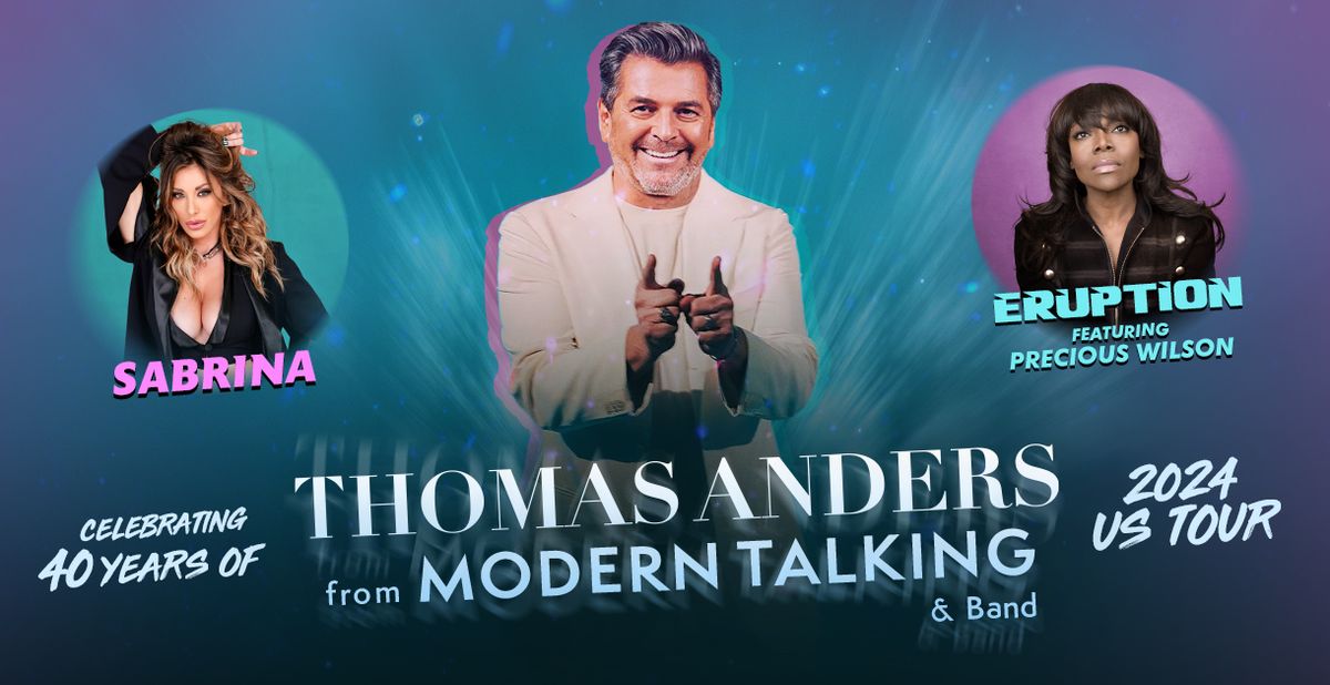 Thomas Anders USA 2024 Tour Ft. Sabrina Salerno & Precious Wilson in NYC