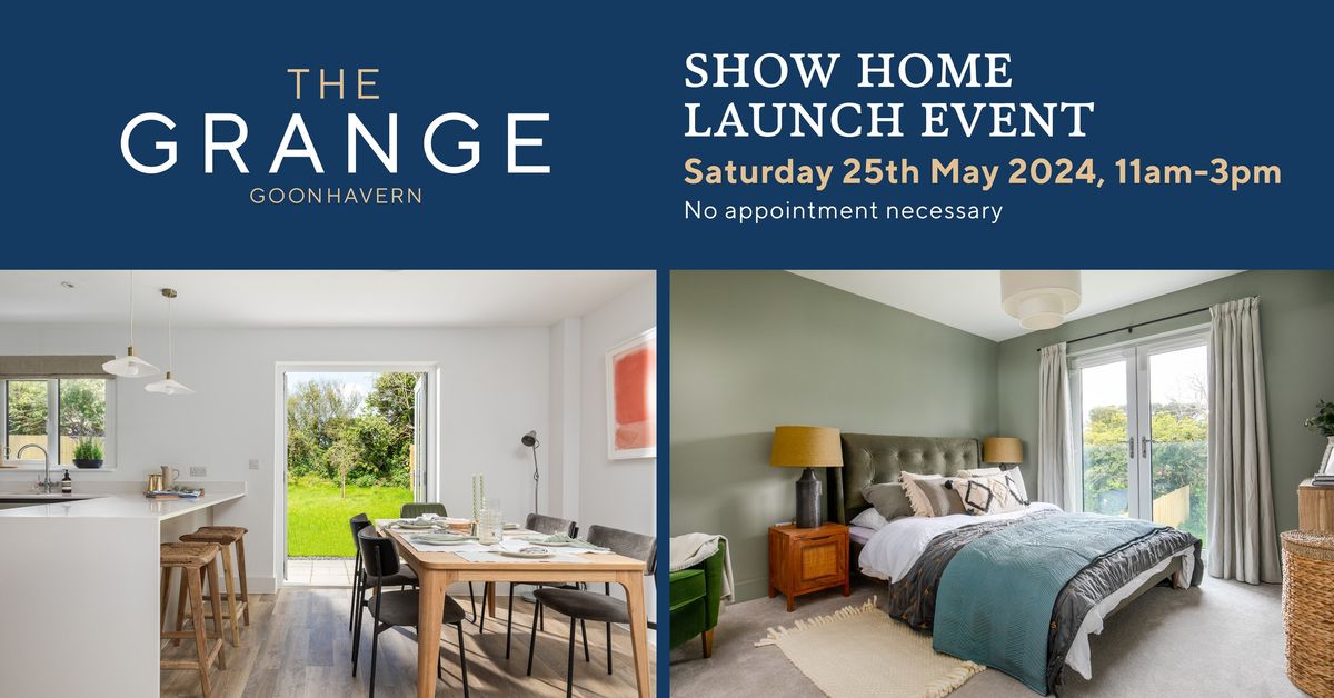 The Grange, Goonhavern show home opening