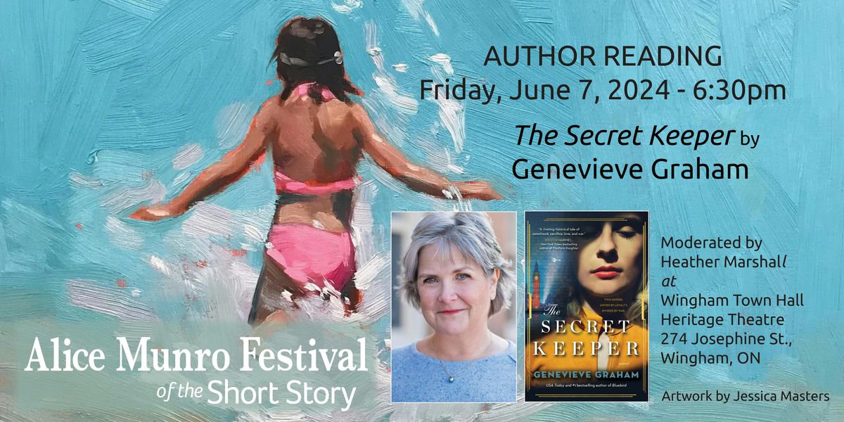 Author Reading by Genevieve Graham:   The Secret Keeper