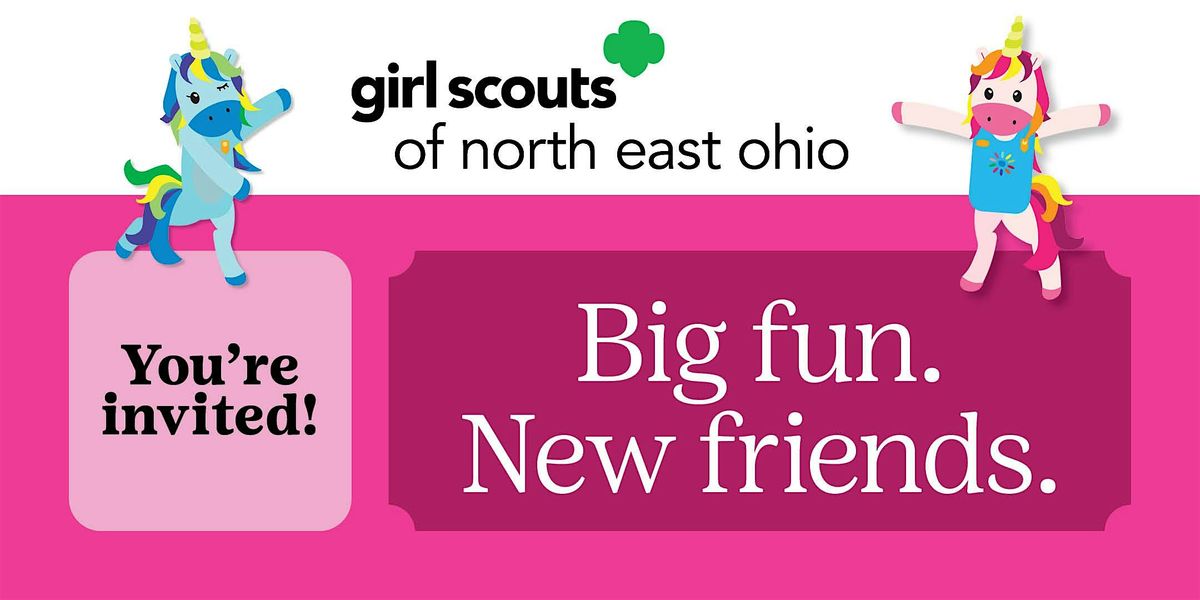 Not a Girl Scout? Join Us for Unicorn-Themed Fun! Akron\/Portage Lakes