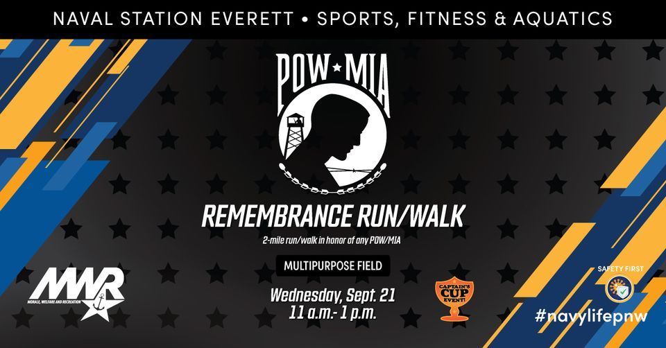POW/MIA Remembrance 2 mile Run/Walk, Naval Station Everett, 21 ...