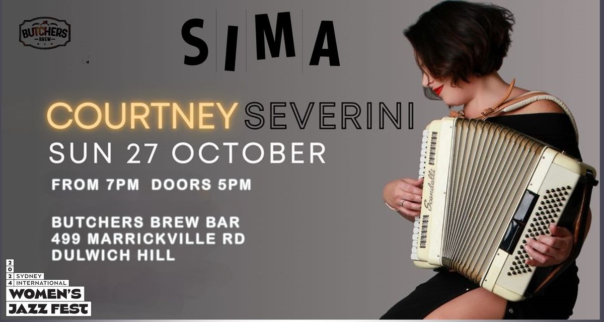 COURTNEY SEVERINI - LIVE AT BUTCHERS BREW BAR!