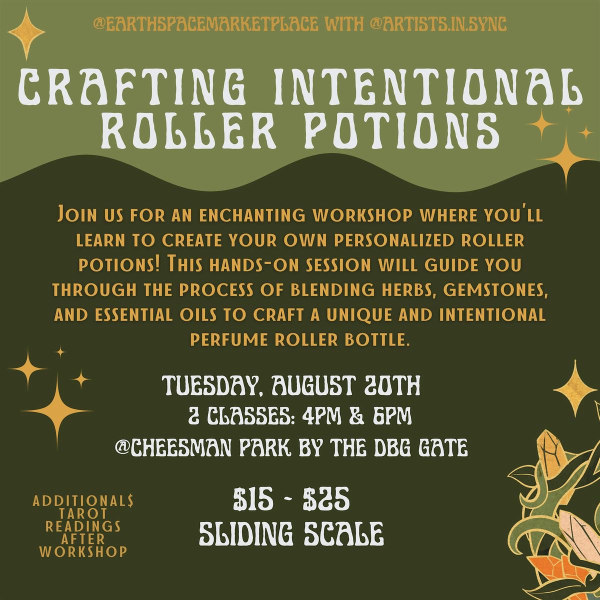 Crafting Intentional Roller Potions