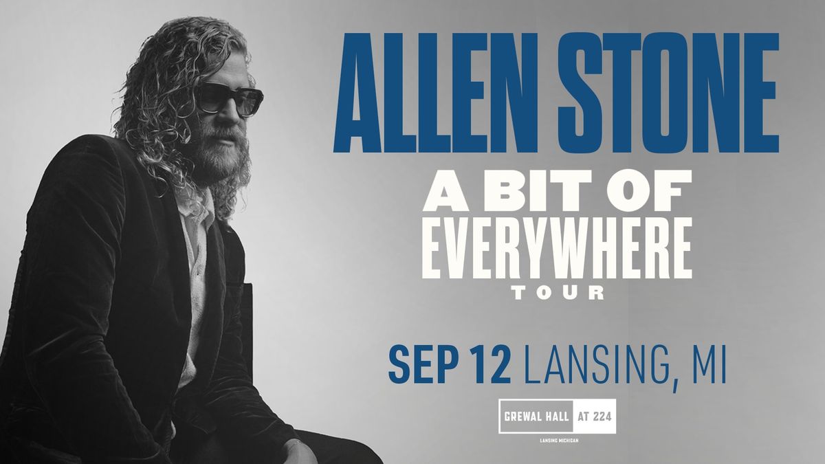 Allen Stone | Lansing, MI | Grewal Hall