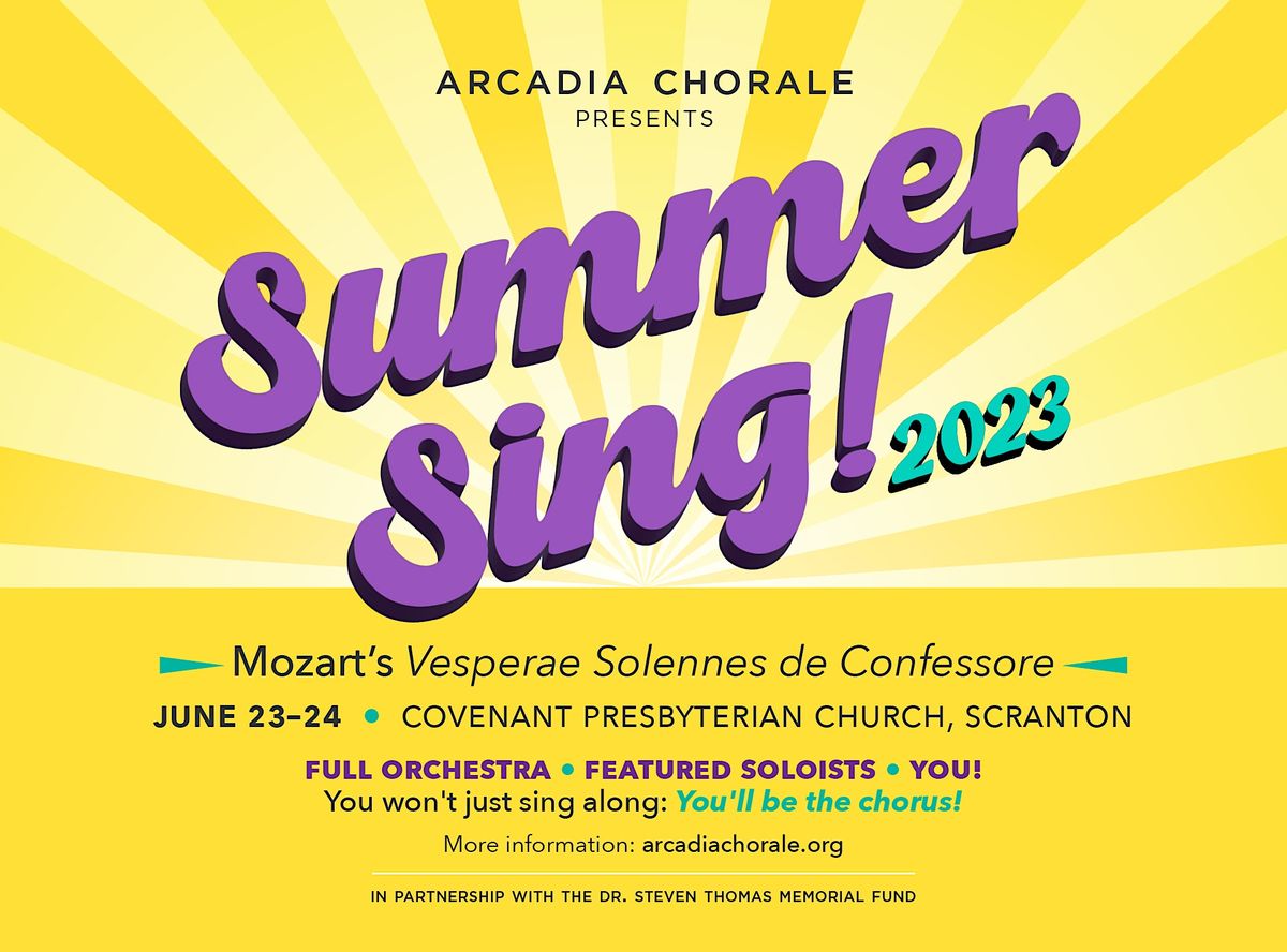 Summer Sing! 2023